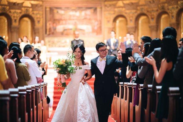 Stanford Memorial Church Wedding by LadyMarry photographer Phoenix