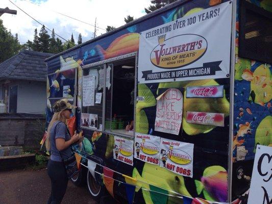 Best food truck in Copper Harbor!