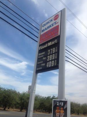 Competitive Prices on Gas in Chico