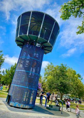 What a wonderful park landmark! Kids love this.