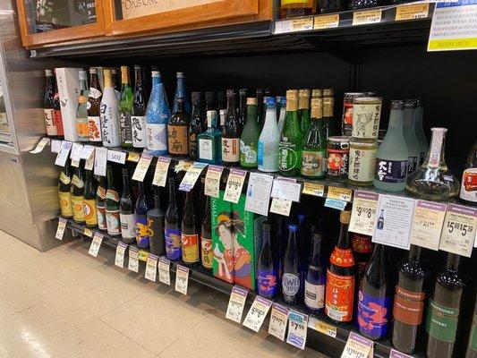 Many sake varieties