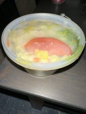 To go salad