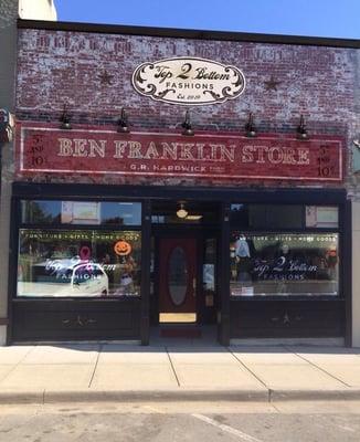 The restoration of the original Ben Franklin sign will be done this spring.