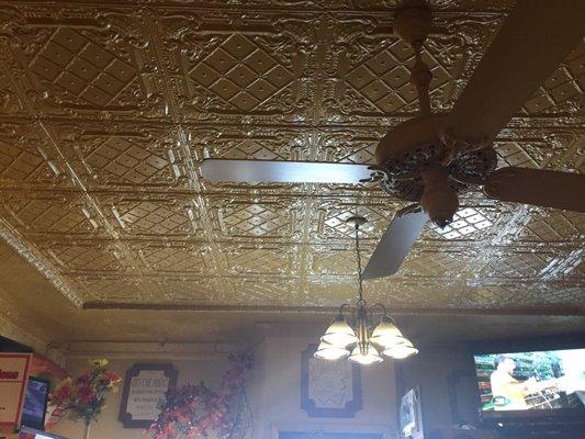 1890's Tin ceiling