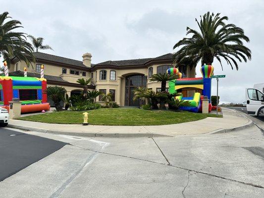 Nice day for a party in Laguna Niguel!