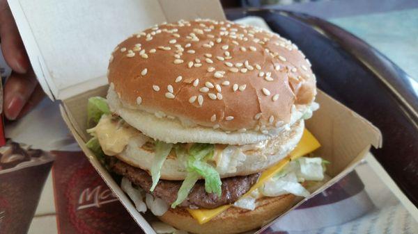 well made Big Mac here