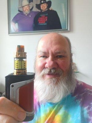 Me & my Geek Vape Aegis, it's a great reliable product!