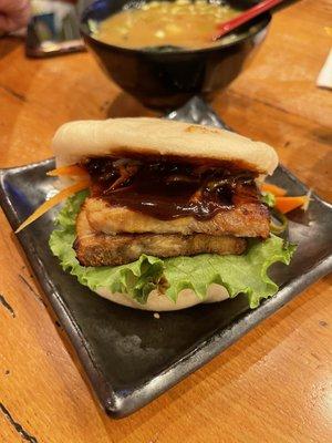 PORK BELLY Nikuman (with Hoisin and House Pickles)