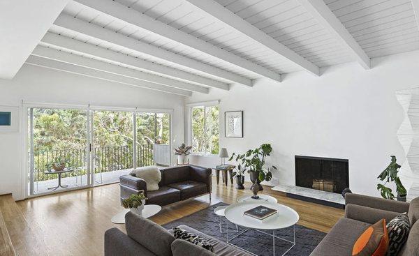 Nestled in the Hollywood Hills, the updated post-and-beam offers a private sanctuary with amenities nearby | Represented Buyer