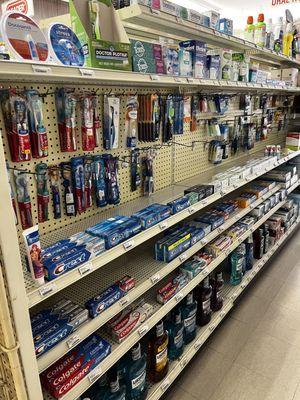 Personal hygiene products are available at our Sierra Madre pharmacy and are available for delivery with your medication.