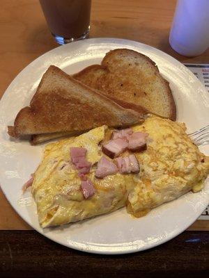 Ham and Cheese Omelet