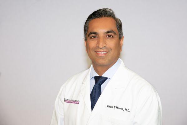 Dr. Ritvik P. Mehta Otolaryngology, Otology, Neurotology, Skull Base Surgery,  Facial Plastic & Reconstructive Surgery.