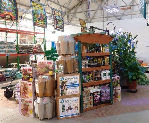 GreenStalk Containers and Bonsai/Orchid Display