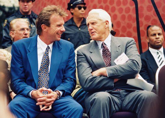 Joe Montana and Bill Walsh