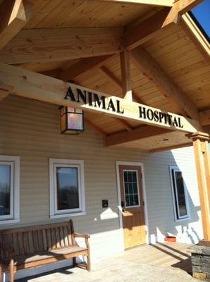 Front Entry, Norwich Regional Animal Hospital, NOAH to our friends.