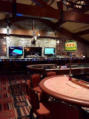 Casino Bar and Tables