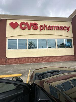 This is the store that I went to. It's called CVS.