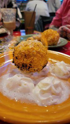 Fried ice cream