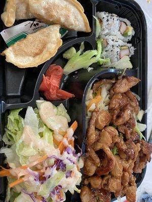 Chicken bento box