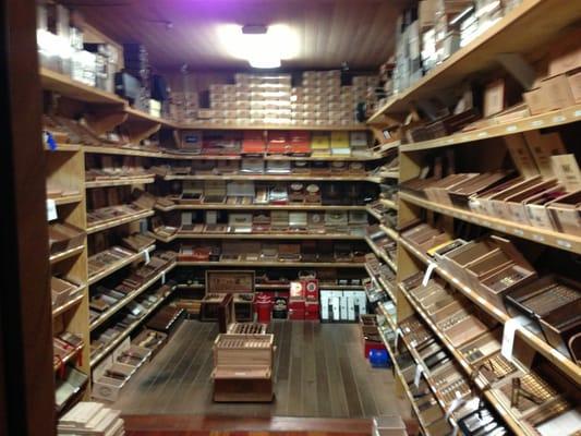 Large selection of cigars