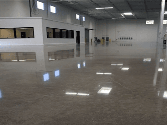 Polished Concrete:

Polished concrete is seamless, antiseptic and easy to maintain. Polished concrete floors are hot right no...