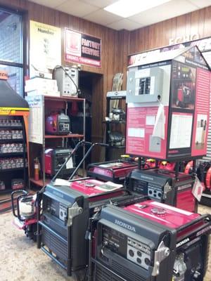 Honda emergency home & office generators