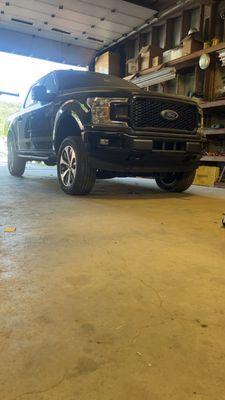 Do you want your truck lifted give us a call to discuss options that best fit your neeeds