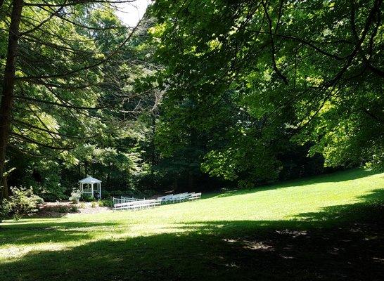 amphitheater with "anniversary gazebo"