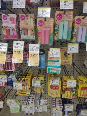 Chapstick and lip balm