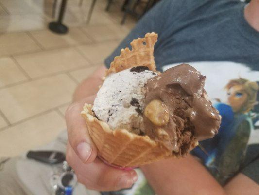 Double Scoop Waffle Cone