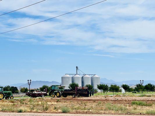 4 silos