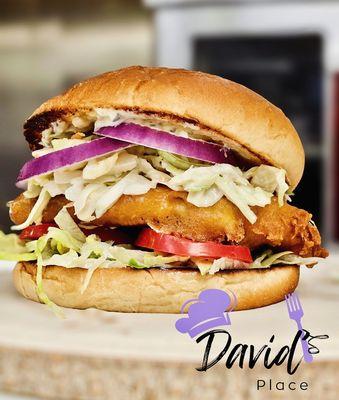 Fish burger special - Friday only