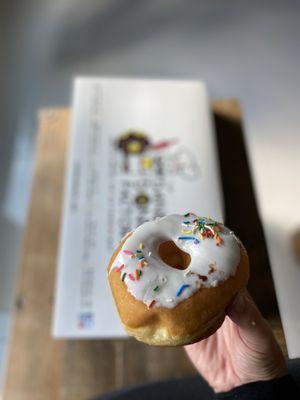 Sprinkle donut