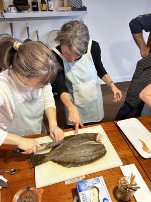 Learning to properly filet a flounder