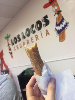 Fun find in Rexburg! $2 for any filled churro!