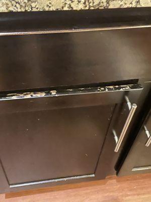 Most cabinets looked like this