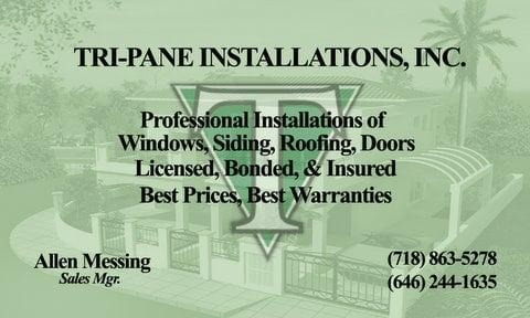 Professional installers of Windows, siding, roofing, and doors