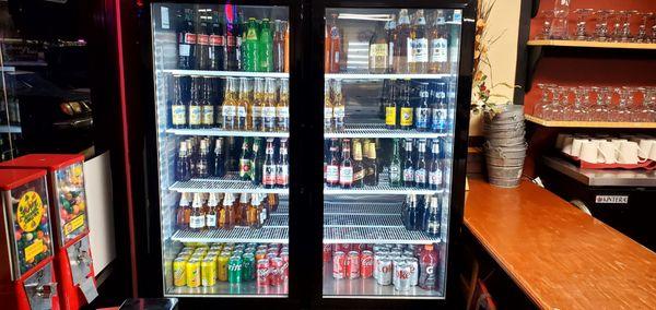 Stocked Beer Fridge