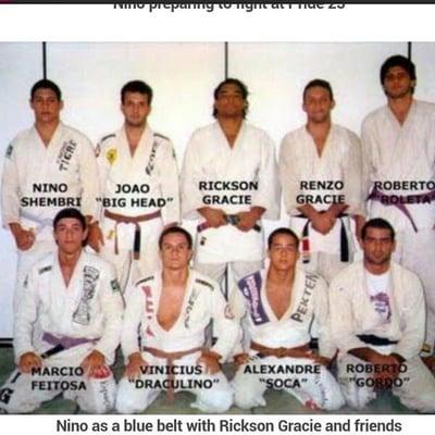 When you train at Nino BJJ, you are training with a legend in the world of BJJ.