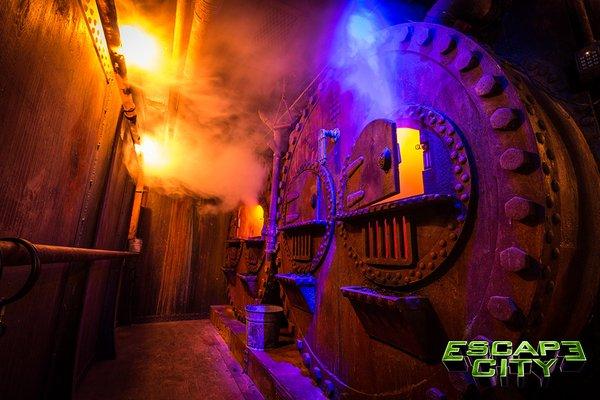 Escape the ship or face the falls in our Over the Falls Escape Room!