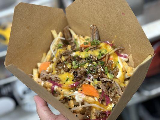 Beef Bulgogi fries