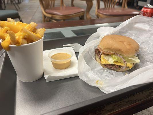 Burger food truck. Tasted good!