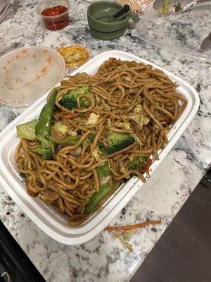 43. Vegetable Lo Mein