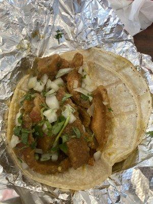 Chicharron Taco