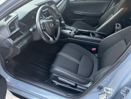 Honda Civic Interior Detailing