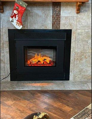 Kamron's Electric fireplace