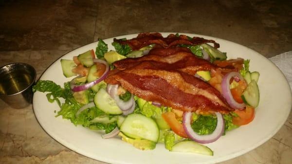 Delicious off the menu item!  Ask for Yvonne's salad.  Great food and service!