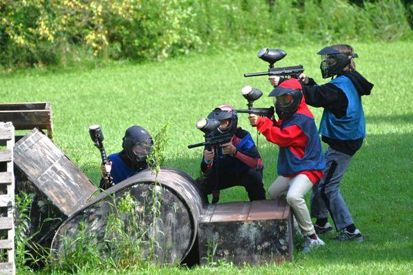 Paintball is an action-packed activity where the thrill and excitement will get your adrenaline pumping! Paintball games are offered daily.