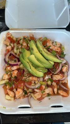 Shrimp ceviche