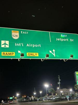 528 East Exit To Airport.